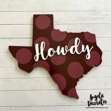 Load image into Gallery viewer, Howdy Texas LARGE Attachment