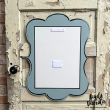 Load image into Gallery viewer, Gray Framed Rectangle Door Hanger Base