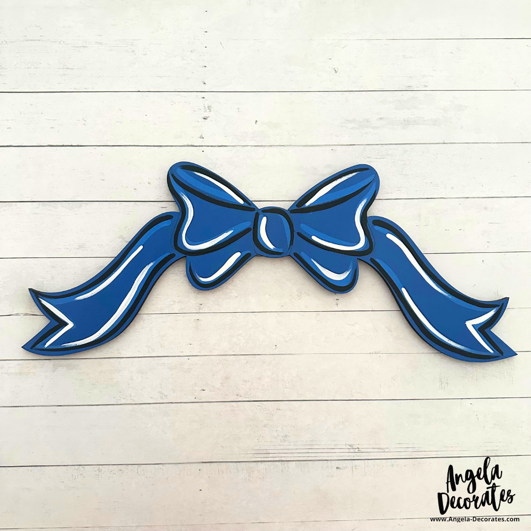 Bow Banner - Blue