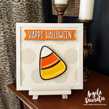 Load image into Gallery viewer, MINI Happy Halloween Banner - Orange