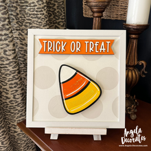 Load image into Gallery viewer, MINI Trick or Treat Banner - Orange