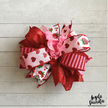 Load image into Gallery viewer, Chocolate Covered Strawberry Bow