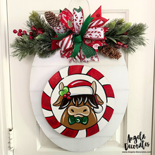 Load image into Gallery viewer, Christmas Cow Round LARGE Attachment