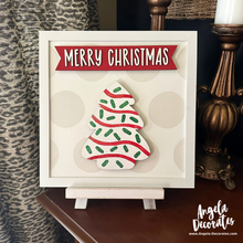 Load image into Gallery viewer, MINI Christmas Tree Cake Attachment (For Tabletop Frames and Porch Leaners)