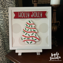 Load image into Gallery viewer, MINI Christmas Tree Cake Attachment (For Tabletop Frames and Porch Leaners)