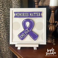 Load image into Gallery viewer, MINI Memories Matter Banner for Alzheimer's Awareness