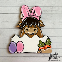 Load image into Gallery viewer, Easter Highland Cow Attachment