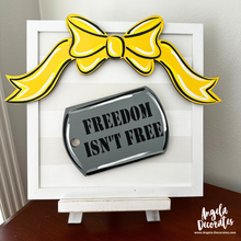 Load image into Gallery viewer, MINI Dog Tag - Freedom Isn't Free