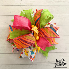 Load image into Gallery viewer, Fiesta Topper Trio Bow