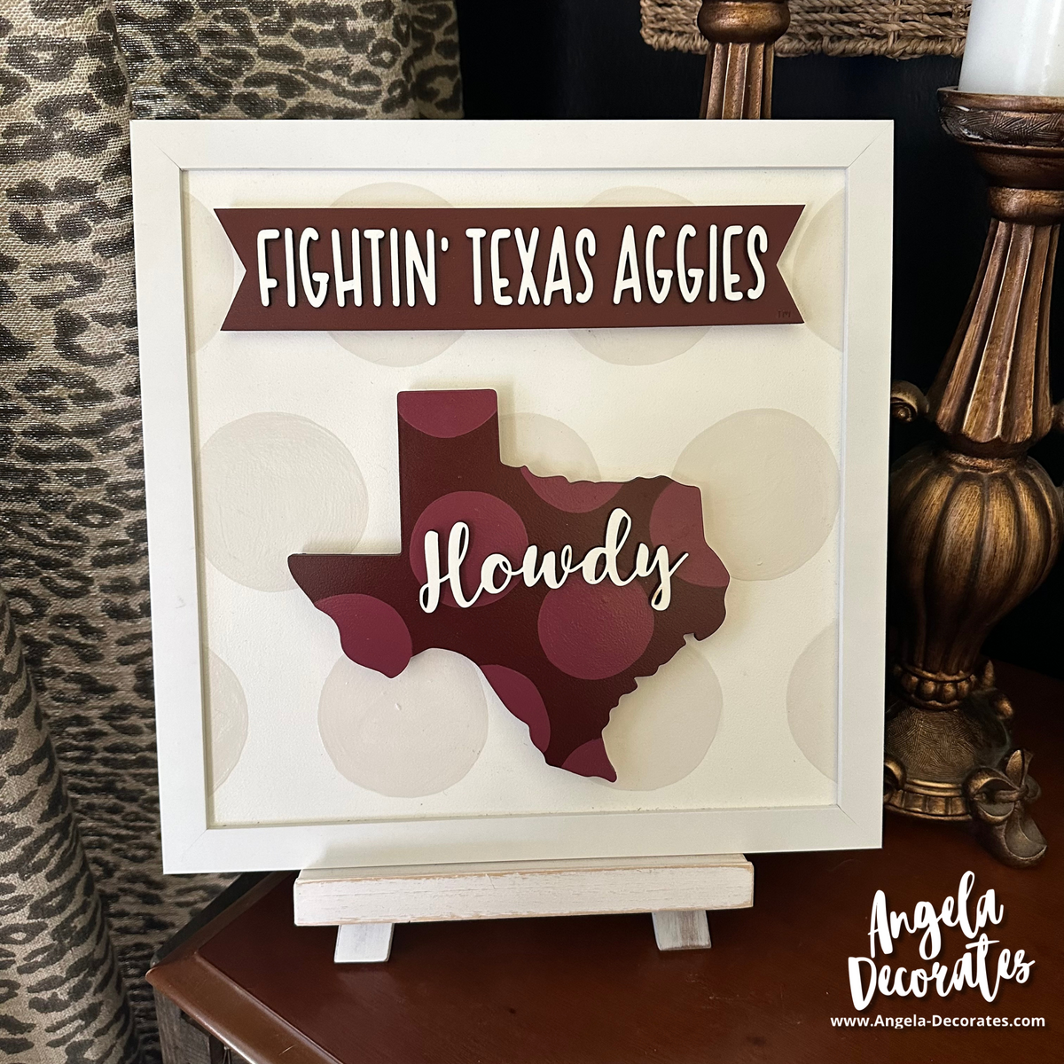 Fightin' Texas Aggies MINI Banner