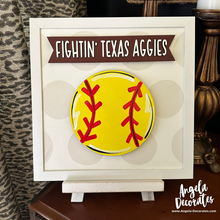 Load image into Gallery viewer, Fightin' Texas Aggies MINI Banner
