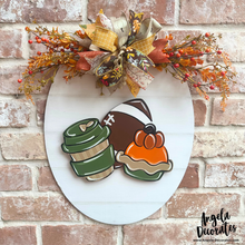 Load image into Gallery viewer, Football Coffee and Pie Attachment