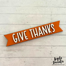 Load image into Gallery viewer, MINI Give Thanks Banner