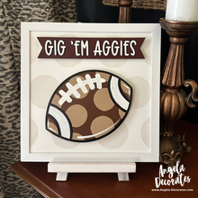 Load image into Gallery viewer, MINI Gig 'Em Aggies Banner