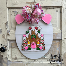 Load image into Gallery viewer, Gingerbread House Bow