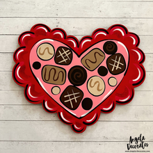 Load image into Gallery viewer, Large Heart Shaped Box of Chocolates Attachment