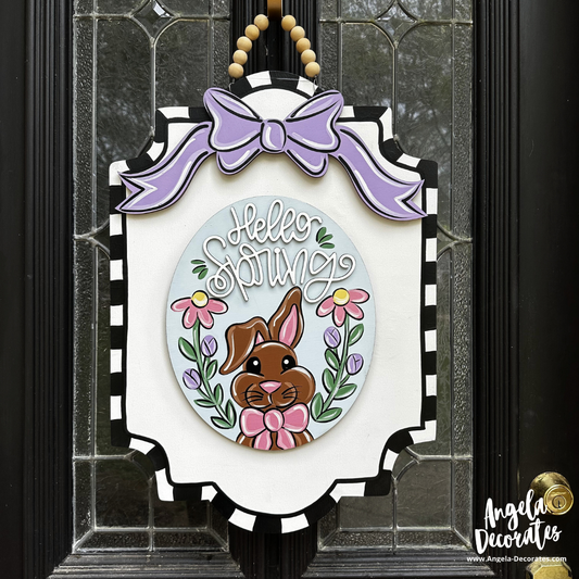 Bow Banner - Lavender