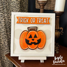 Load image into Gallery viewer, MINI Trick or Treat Banner - Orange