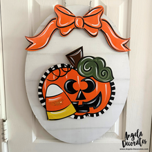 Load image into Gallery viewer, Jack-O-Lantern and Candy Corn LARGE Attachment