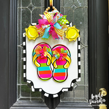 Load image into Gallery viewer, Lg Flip Flops with Bows Attachment