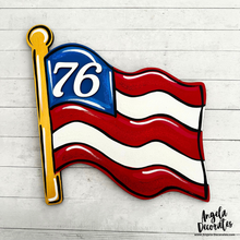 Load image into Gallery viewer, LARGE America 76 Flag Attachment