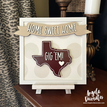 Load image into Gallery viewer, MINI Gig 'Em Attachment (For Tabletop Frames and Porch Leaners)