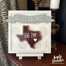 Load image into Gallery viewer, MINI Gig 'Em Attachment (For Tabletop Frames and Porch Leaners)