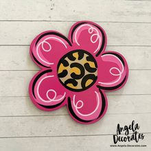 Load image into Gallery viewer, MINI Hot Pink Flower Attachment (For Tabletop Frames and Porch Leaners)