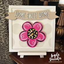 Load image into Gallery viewer, MINI Hot Pink Flower Attachment (For Tabletop Frames and Porch Leaners)