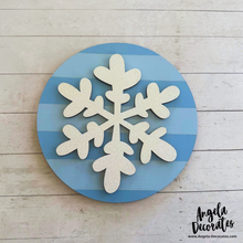 Load image into Gallery viewer, MINI Snowflake Attachment (For Tabletop Frames and Porch Leaners)