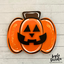 Load image into Gallery viewer, MINI Jack-O-Lantern Attachment (For Tabletop Frames and Porch Leaners)