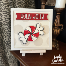 Load image into Gallery viewer, Holly Jolly MINI Banner