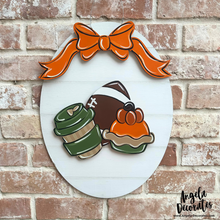 Load image into Gallery viewer, Football Coffee and Pie Attachment