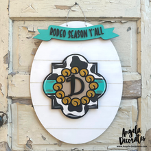 Load image into Gallery viewer, Western Initial Medallion Attachment - Personalized