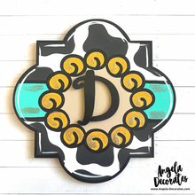 Load image into Gallery viewer, Western Initial Medallion Attachment - Personalized