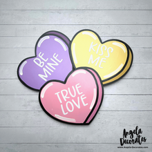 Load image into Gallery viewer, Conversation Hearts LARGE Attachment