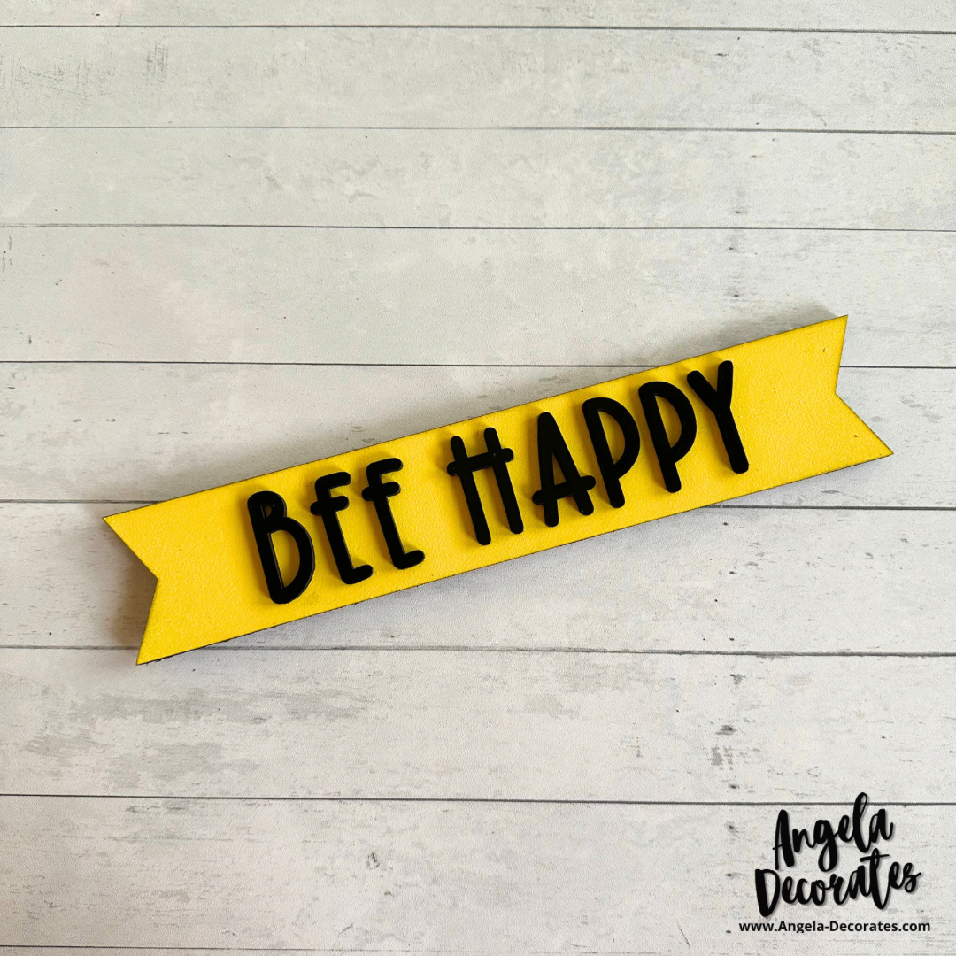 MINI Bee Happy Banner