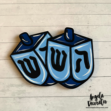 Load image into Gallery viewer, MINI Dreidel Attachment (For Tabletop Frames and Porch Leaners)
