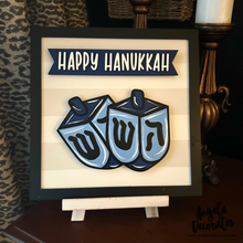 Load image into Gallery viewer, MINI Dreidel Attachment (For Tabletop Frames and Porch Leaners)