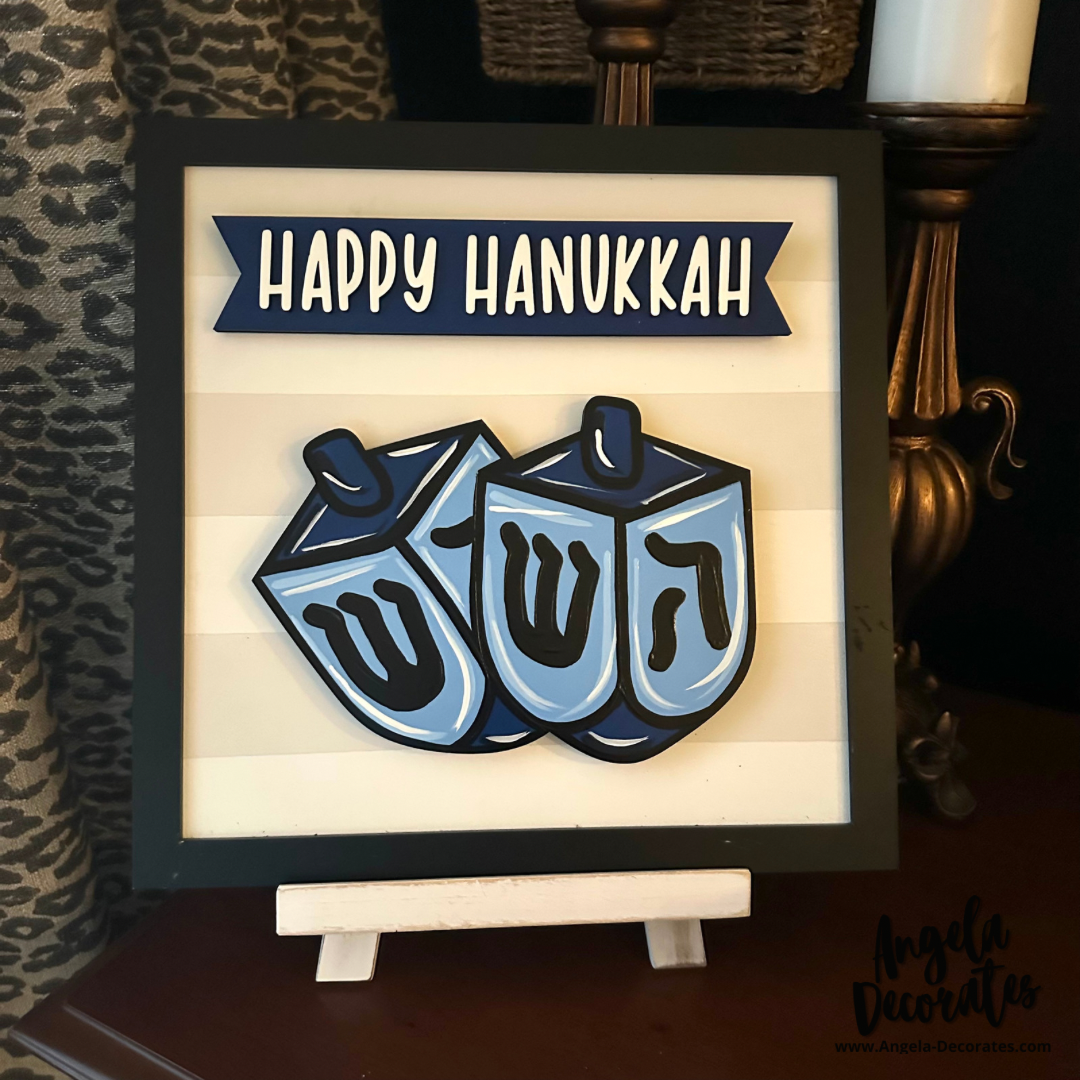 MINI Happy Hanukkah Banner