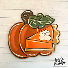 Load image into Gallery viewer, Pumpkin and Pumpkin Pie Slice Attachment