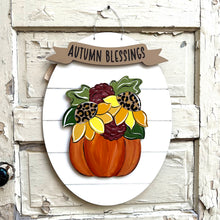 Load image into Gallery viewer, Rustic Oval Door Hanger Base