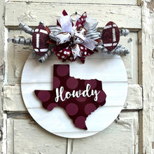 Load image into Gallery viewer, Rustic Round Door Hanger Base