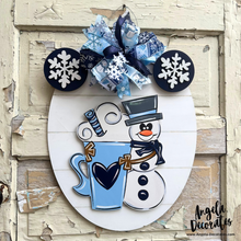 Load image into Gallery viewer, Cocoa Hugging Snowman Attachment