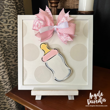 Load image into Gallery viewer, Baby Girl Pink Tabletop Bow