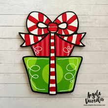 Load image into Gallery viewer, Red and Lime Green Present Stack Attachment