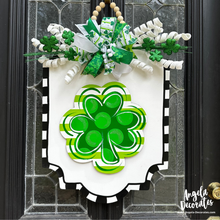 Load image into Gallery viewer, Shamrock with Striped Background Attachment