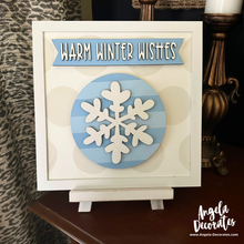 Load image into Gallery viewer, MINI Warm Winter Wishes Banner