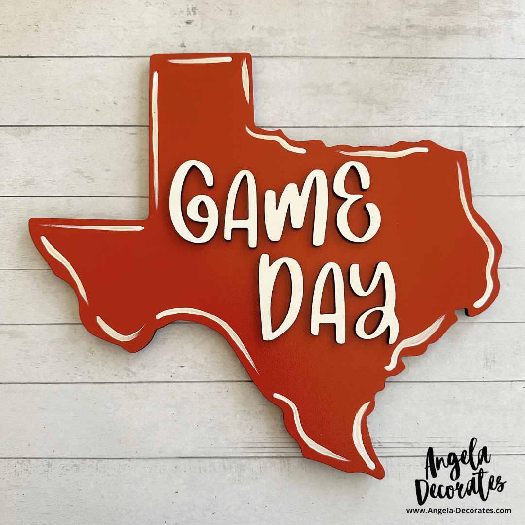 Game Day Texas Large Attachment (Multiple Colors)