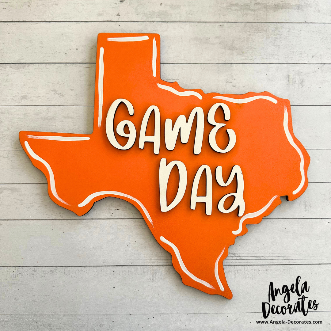Game Day Texas Large Attachment (Multiple Colors)